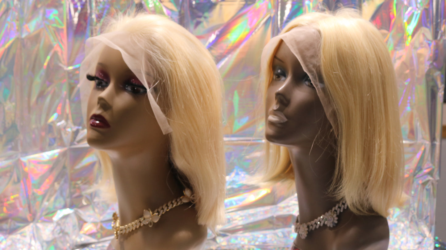 Sunburst Spectrum: Blonde Bob Wig
