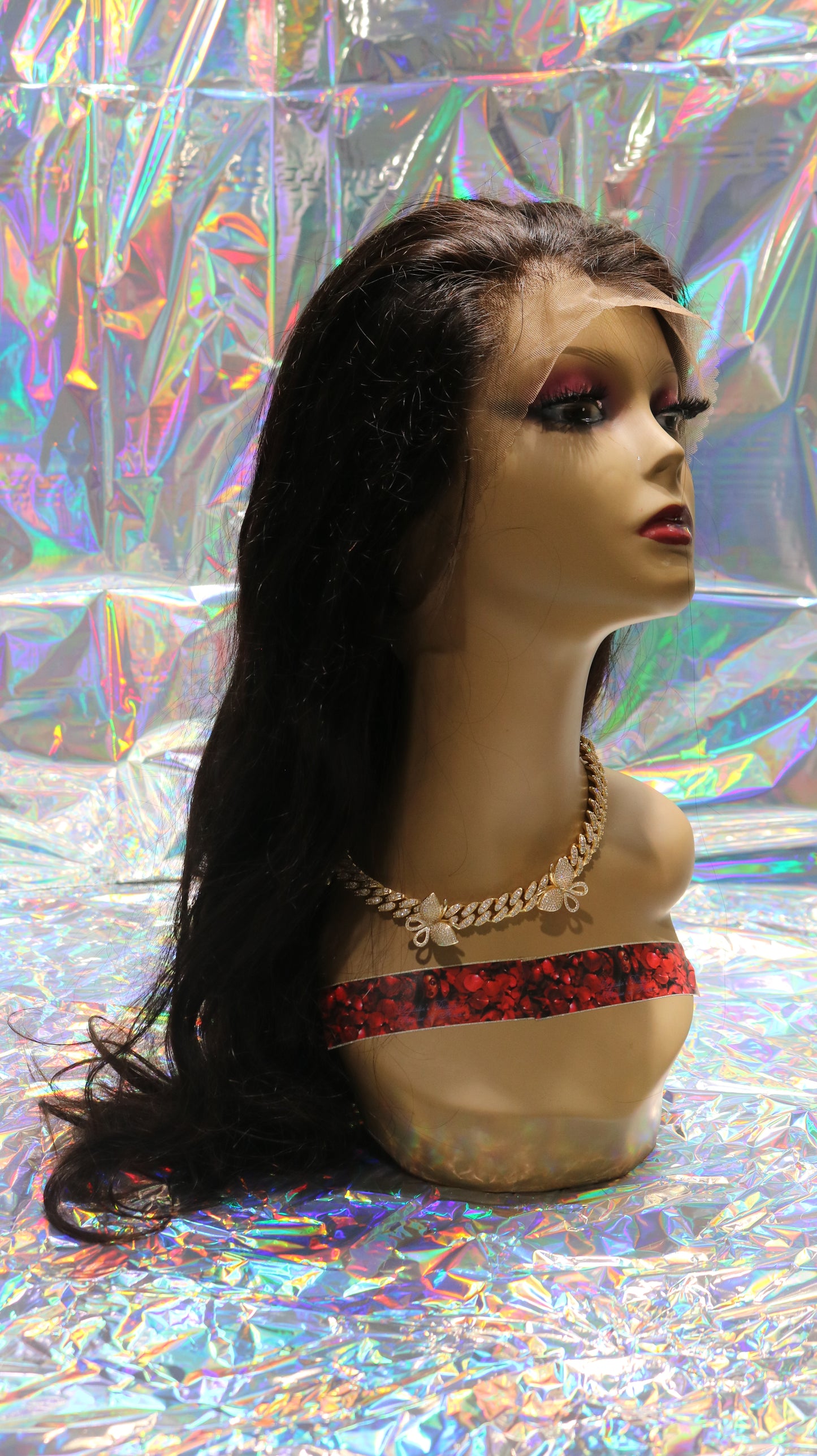 High Quality Human Hair Deep Body Wave Wig 30 " Length