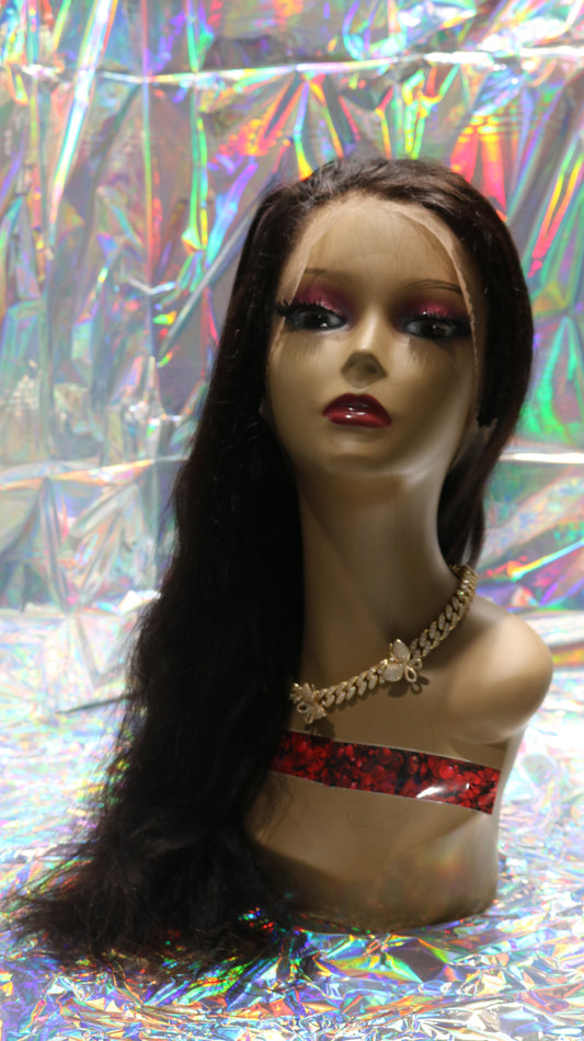 High Quality Human Hair Deep Body Wave Wig 30 " Length